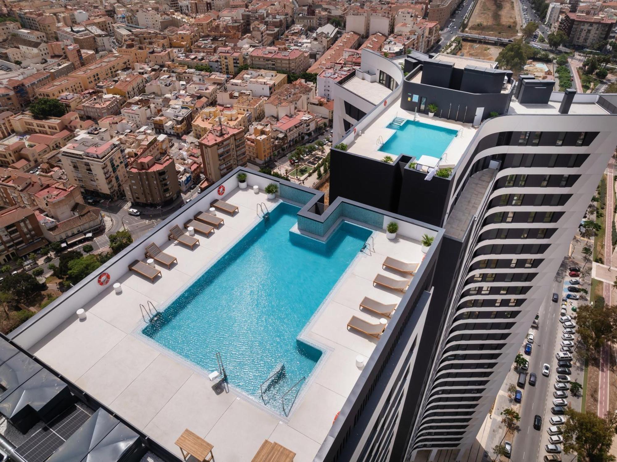 Apartment Modern 2 Bed 23 Floor Urban Sky Málaga